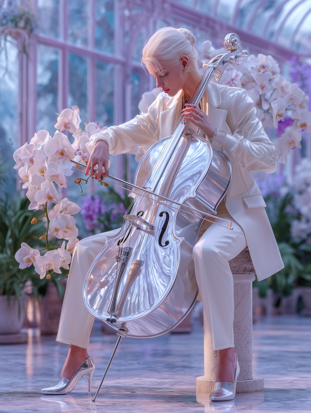 Zeffy Night Keeper | 銀のチェロが鳴る温室 - silver-cello-in-the-orchid-conservatory