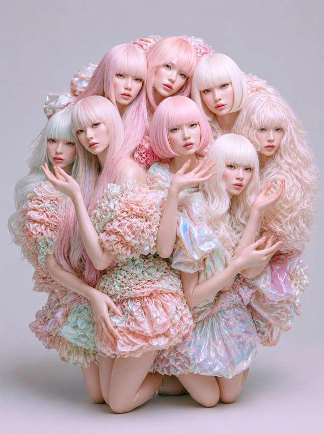 Zeffy Night Keeper | パステルドールの密やかな花束 - pastel-doll-flower-bouquet-ai-art